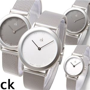 CK (カルバンクライン) ミニマル メンズ&レディース K3131.10/レディース・ブラック