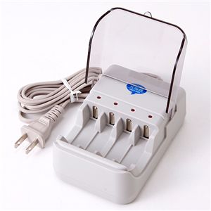 【節約・ECO】アルカリ電池充電器