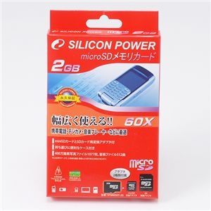 SILICON POWER microSD 2GB 5Zbg ʔ w