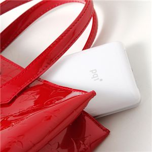 PQI 2.5インチポータブルHDD 320GB H550 6550-320GR1(ホワイト)