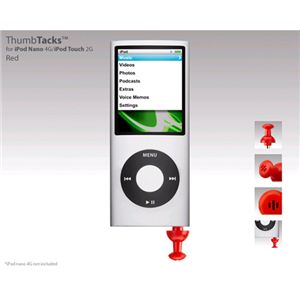 超小型ステレオマイクロホン SwitchEasy ThumbTacks Micro Microphone 3色セット