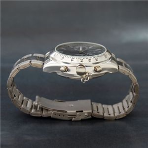 写真撮影対応 クロノ調 腕時計型ビデオカメラ VIDEO CAMERA WATCH メタルバンド