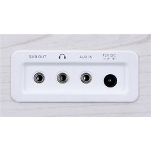 WALKMAN（ウォークマン）対応 アンプ内蔵ステレオスピーカー SG-W20 ウッドホワイト