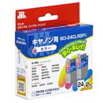 TTvC BCI-24Color2P^CvĐCNJ[gbWJ[3F̌^i2Zbgj JIT-C24C2P 4Zbg