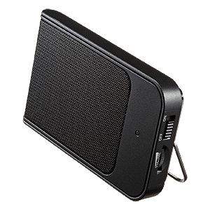 �T�����T�v���C �|�[�^�u���X�s�[�J�[�i�u���b�N�j MM-SPP5BK 3�Z�b�g