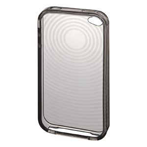 サンワサプライ iPhone4用TPUセミハードケース(ブラック) PDA-IPH67BK 5セット