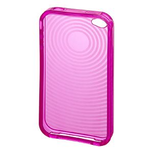 サンワサプライ iPhone4用TPUセミハードケース(ピンク) PDA-IPH67P 5セット