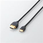 ELECOMiGRj C[TlbgΉHDMI-MiniP[u(A-C) DH-HD14EM15BK