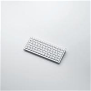 ELECOM(エレコム) Apple製品に最適な英語配列Bluetooth(R) コンパクトサイズのワイヤレスフルキーボード TK-FBP013EWH