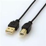 ELECOMiGRj ɍUSB2.0P[uiA-B^Cvj U2C-BX20BK 2.0m y2Zbgz