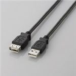 ELECOMiGRj USB2.0P[uiA-A^Cvj U2C-E10BK 1.0m y3Zbgz