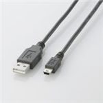 ELECOMiGRj USB2.0P[uimini-B^Cvj U2C-M05BK 0.5m y3Zbgz