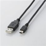 ELECOMiGRj USB2.0P[uimini-B^Cvj U2C-M15BK 1.5m y2Zbgz