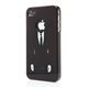 icover iPhone4用ケース DESIGN AS-IP4GM-BK ブラック （フルセット）