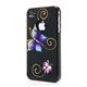 icover iPhone4用ケース HAND PRINTING AS-IP4HP-BF/BK ブラック1 （フルセット）
