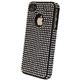 icover iPhone4用ケース KOREAN CRYSTAL AS-IP4K8-BK ブラック （フルセット）
