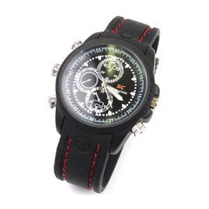 サンコー 動作検知付防水VIDEO CAMERA Analog Watch VICAWMD4