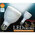 その他 マジックバルブ★LED充電式電球 口金E26 3.8W（30W電球相当） led061