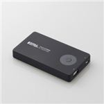 エレコム スマートフォン用モバイルバッテリー DE-U01L-4710BKの詳細ページへ