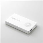 エレコム スマートフォン用モバイルバッテリー DE-U01L-4710WHの詳細ページへ