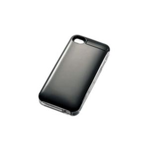 エレコム iPhone4S用ケース付きバッテリー DE-AP01L-1805BK