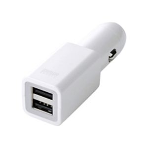 サンワサプライ USBカーチャージャー（iPad・iPhone・iPod用） CAR-CHR66UW