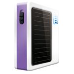 レッドスパイス　ソーラーマルチチャージャー+バッテリーメーターViolet　CB-G427VI