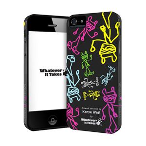 princeton iPhone 5用プレミアムジェルシェルケース (Kanye West) WAS-IP5-GKW02