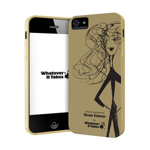 princeton iPhone 5用プレミアムジェルシェルケース (Nicole Kidman) WAS-IP5-GNK01