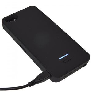 サンコー iPhone5用バッテリージャケット(ブラック) USIP5BT1