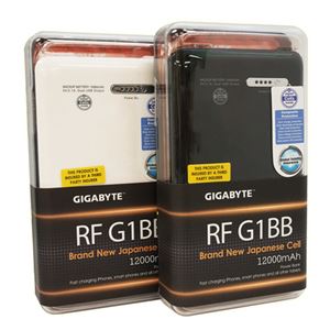 GIGABYTE モバイルバッテリー G1BBシリーズ 12000mAh ブラック GZ-G1BB0