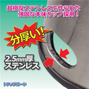田邊金属工業所 ドアノブガード 809775