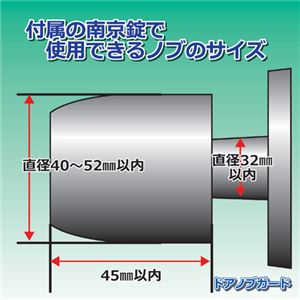 田邊金属工業所 ドアノブガード 809775