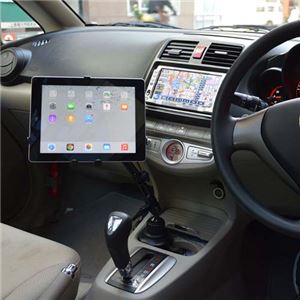 サンコー 車載がっちりタブレットカップホルダー DORKASUQ