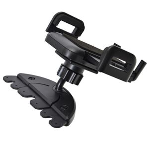 （まとめ）サンコー スマートフォンCDスロット装着ちょうどいい高さな車載ホルダー SMTCDST3【&times;3セット】