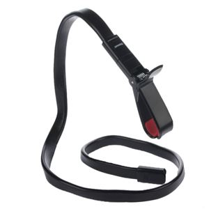 （まとめ）ネクストゼロワン フレキシブル クリップスタンド iPhone／スマートフォン ブラック STND13901【&times;2セット】