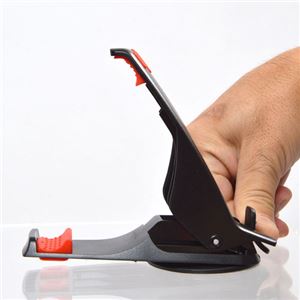 （まとめ）サンコー ゲル吸盤式スマートフォン平置き車載ホルダー CARSUK7F【&times;2セット】