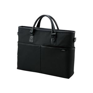 (まとめ)エレコム キャリングバッグ&ldquo;ZEROSHOCK" ZSB-BM010BK【&times;2セット】