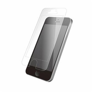(まとめ)エレコム iPhone 5/5s/5c用透明気泡ゼロフィルム PS-A13FLBSC【&times;5セット】