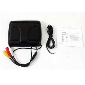 (まとめ)ITPROTECH 車載 4.3インチ 折り畳み型モニター YT-MON43【×2セット】