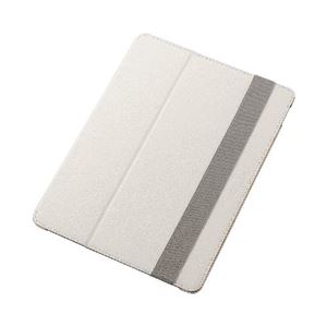 エレコム iPad Proソフトレザーカバー(2アングル) TB-A15LPLF1WH
