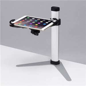 サンワサプライ 7〜11インチ対応iPad・タブレットステージスタンドタイプ CR-LATAB18