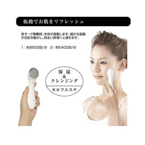 (まとめ)マクロス イオン導入導出美顔器 ウフールイオナーレ MEBL-19【×5セット】