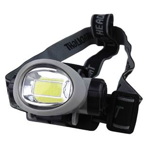 (まとめ)福昌 COBフラット発光LEDヘッドライト 810841【&times;3セット】