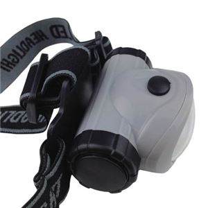 (まとめ)福昌 COBフラット発光LEDヘッドライト 810841【&times;3セット】