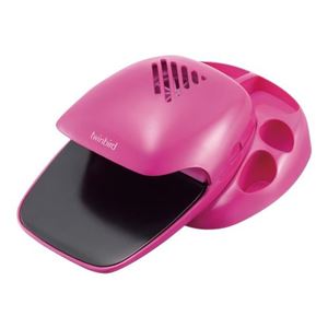 (まとめ)ツインバード マニキュアファン ピンク SH-2769P【×3セット】