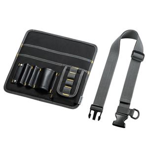 (まとめ)サンワサプライ ウエストベルトケース(10.1インチタブレット対応) PDA-TABWB3【&times;2セット】