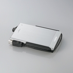 ロジテック USB2.0 アルミボディ&耐衝撃ポータブルHDD 250GB(シルバー)