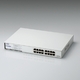 Logitec(ƥå) 10/100/1000Mbps 19åбåHUB 16ݡ/Ÿ¢ LAN-GSW16P-MA