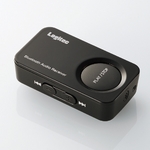 Logitec(ロジテック) Bluetooth2.1対応 オーディオレシーバー(ブラック) LBT-AR200C2BK